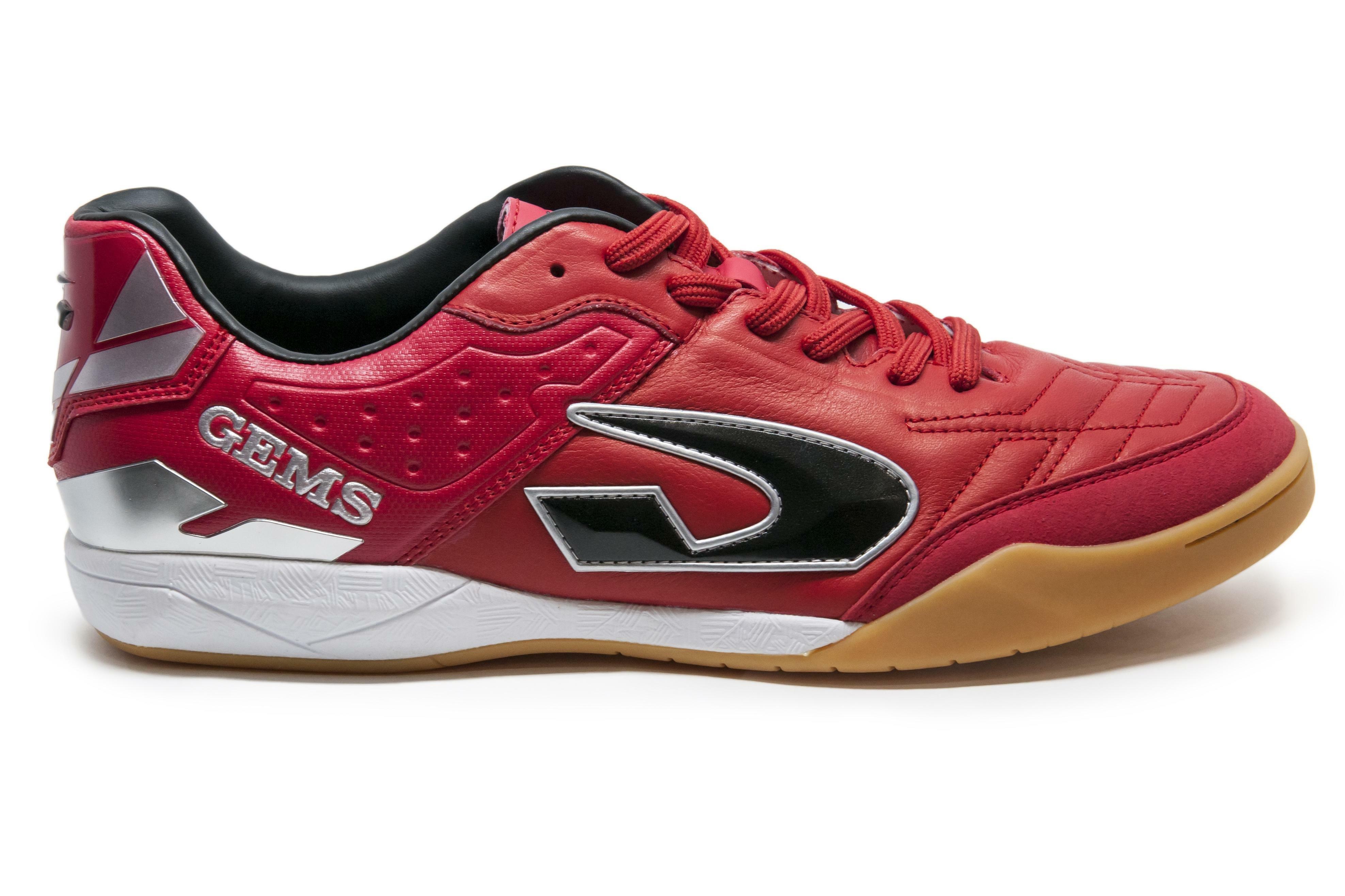 gems gems scarpa calcetto viper fx indoor rosso - foto 1