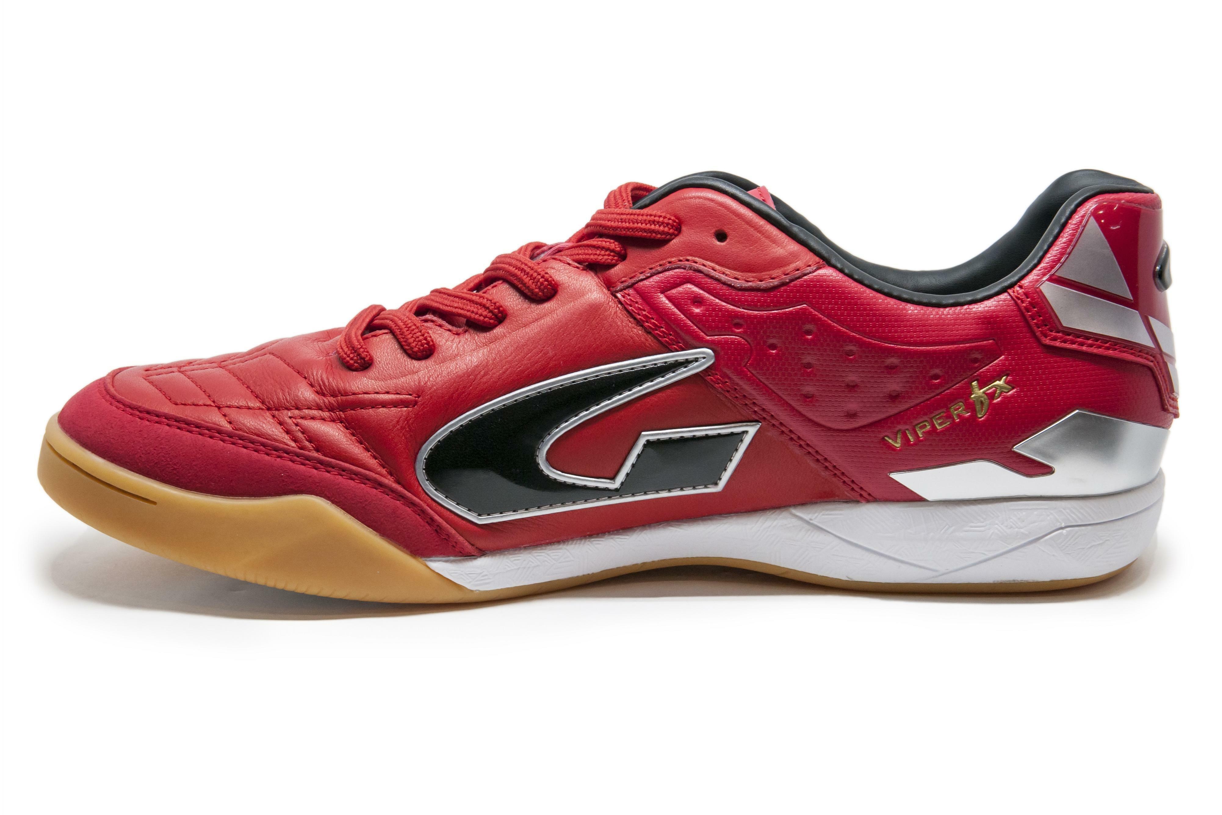 gems gems scarpa calcetto viper fx indoor rosso - foto 3