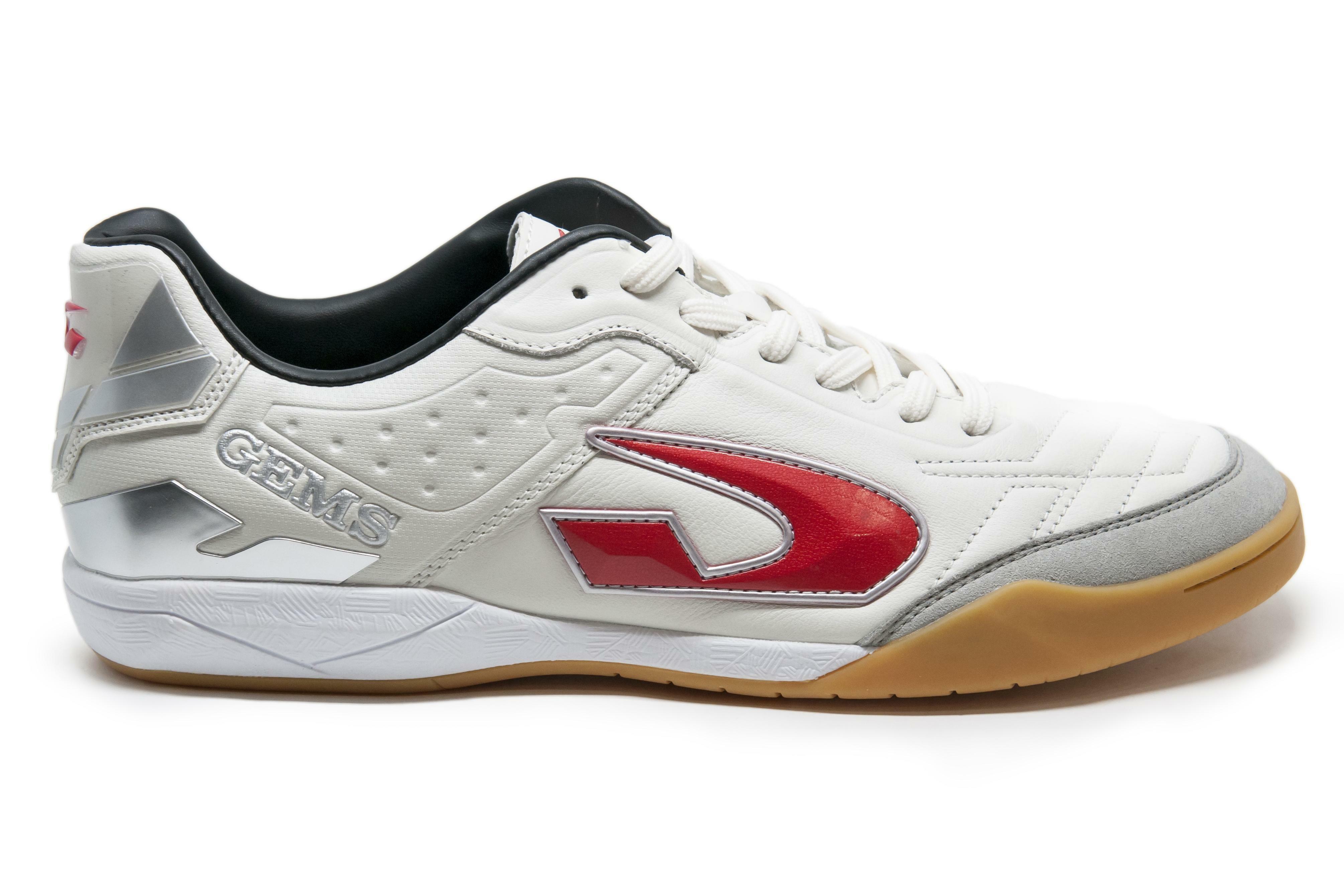 gems gems scarpa calcetto viper fx indoor bianco - foto 1