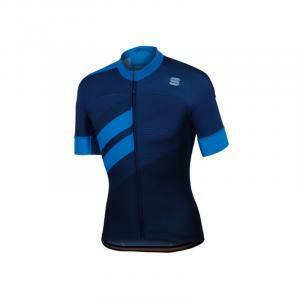 Maglia bodyfit team blu/azzurro