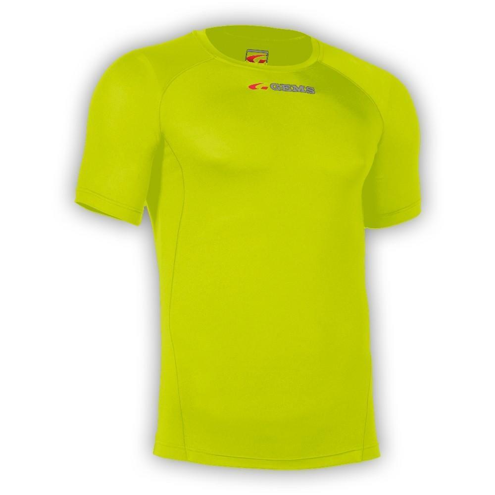 gems gems maglia termica gamma giallo fluo - foto 1