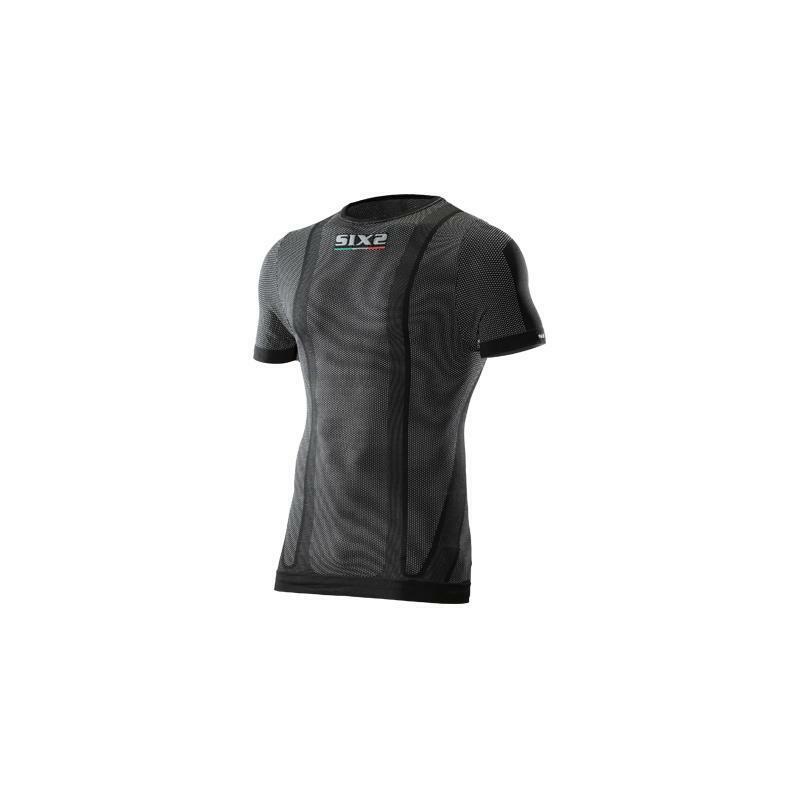 sixs sixs maglia girocollo manica corta bianco - foto 1