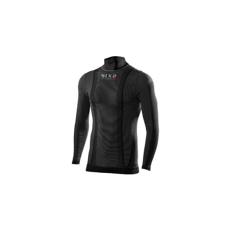 sixs sixs maglia lupetto manica lunga rosso - foto 2