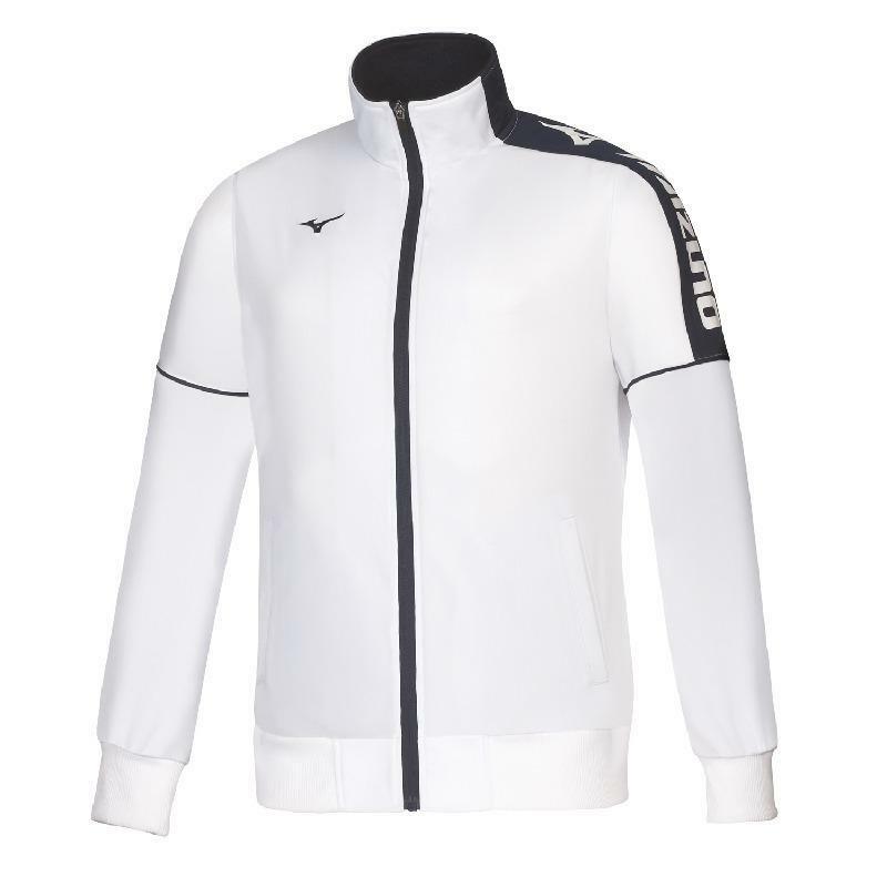 mizuno mizuno giacca tuta kyoto bianco - foto 1
