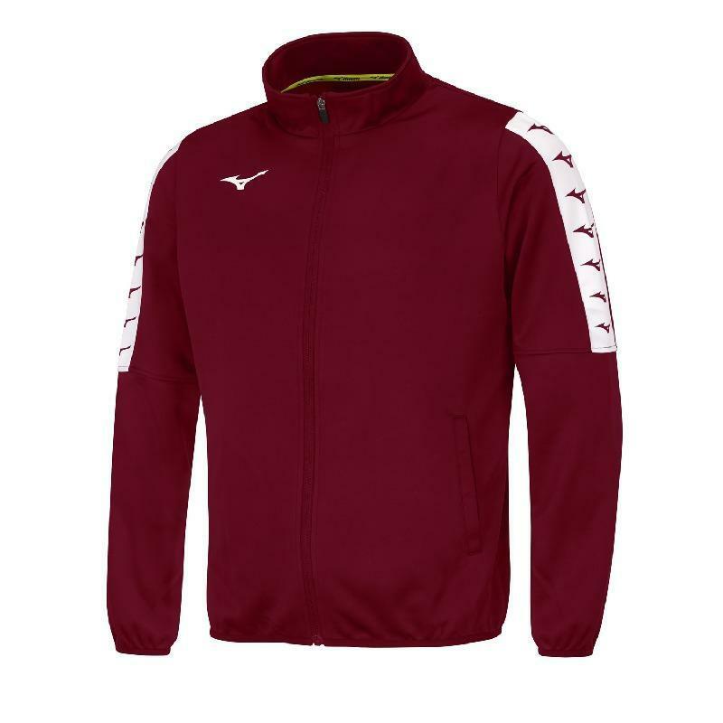 mizuno mizuno giacca tuta nara granata - foto 1