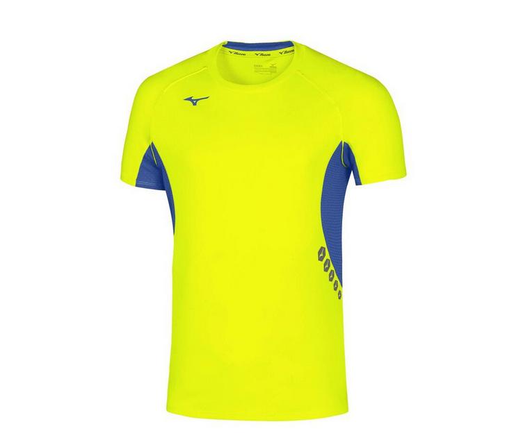 mizuno mizuno maglia premium jpn giallo fluo - foto 2
