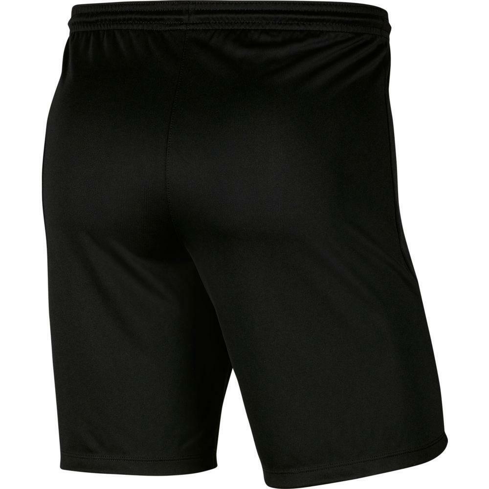nike nike pantaloncino calcio park 3 uomo nero - foto 3