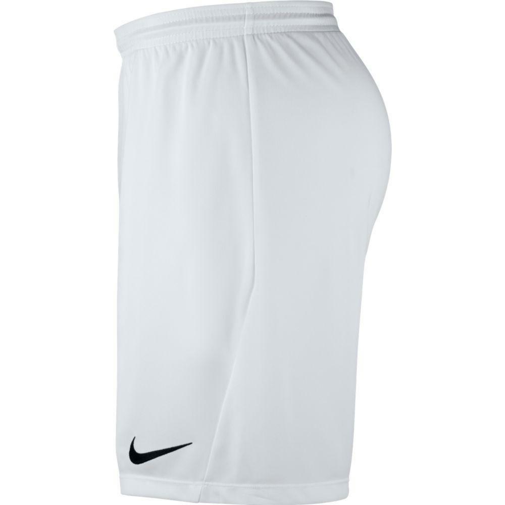 nike nike pantaloncino calcio park 3 uomo  bianco - foto 2