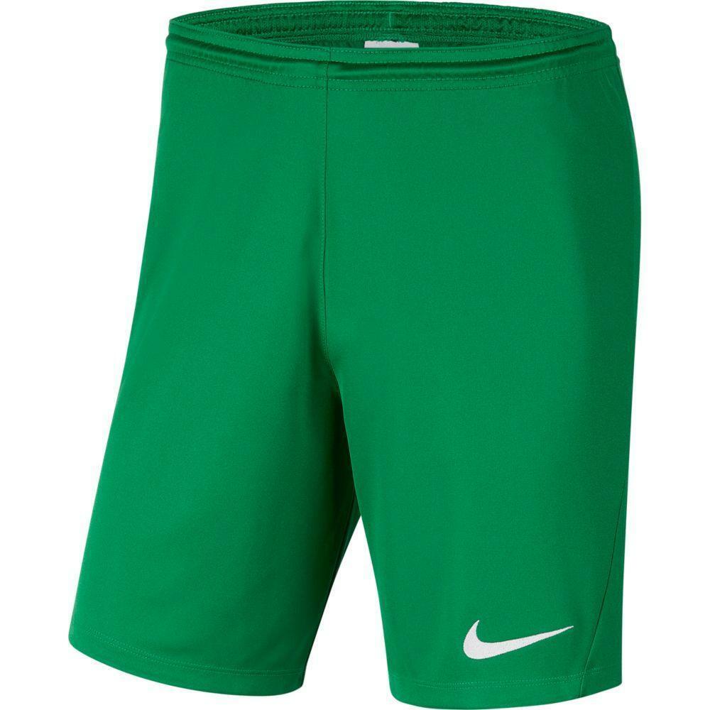 nike nike pantaloncino calcio park 3 uomo verde - foto 1