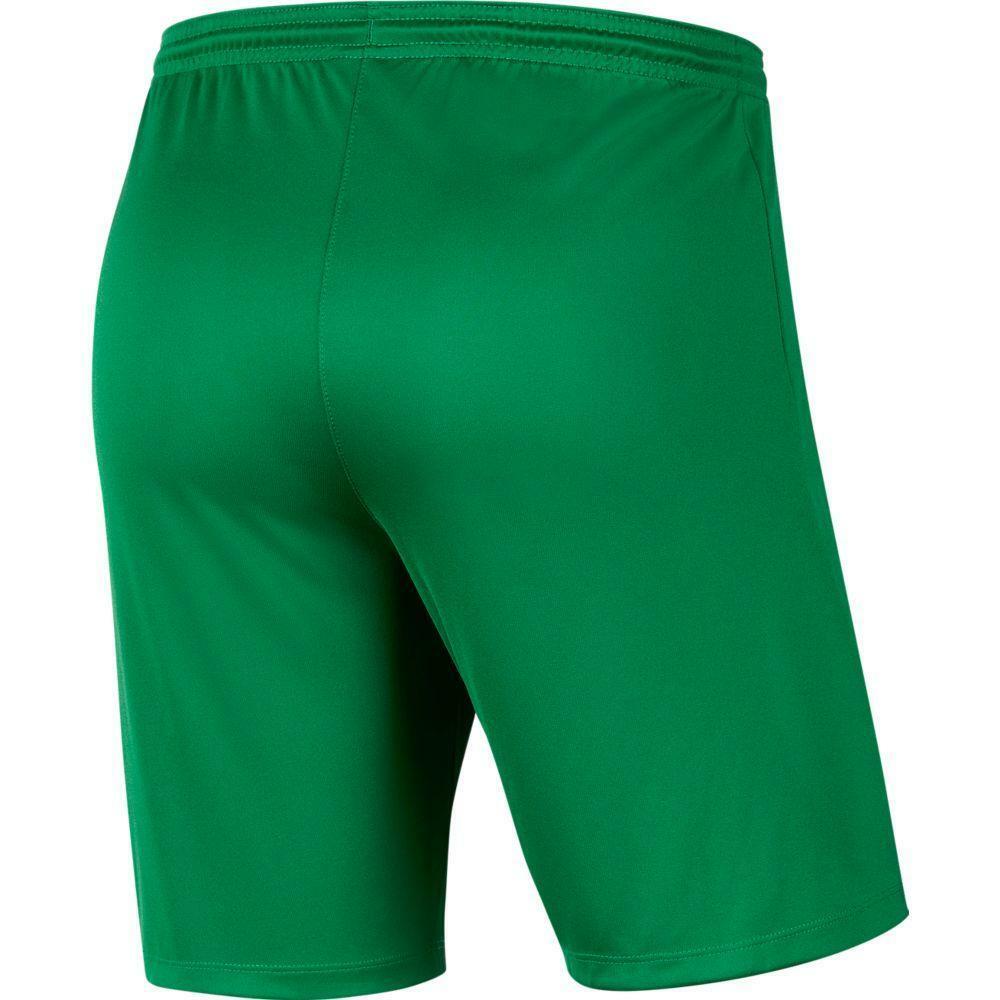 nike nike pantaloncino calcio park 3 uomo verde - foto 3