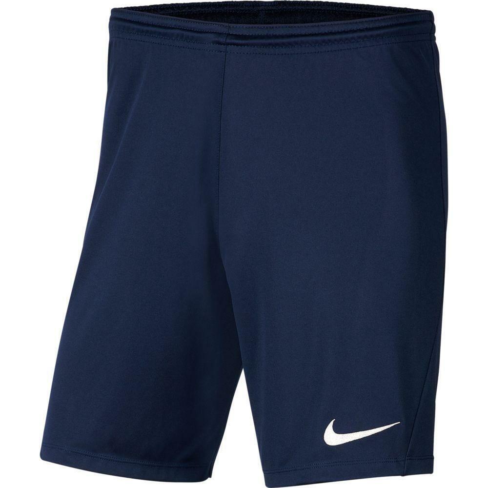 nike nike pantaloncino calcio park 3 uomo blu - foto 1
