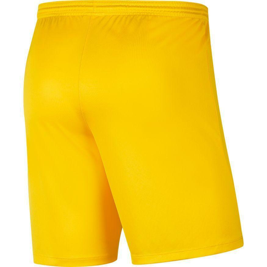 nike nike pantaloncino calcio park 3 uomo  giallo - foto 3