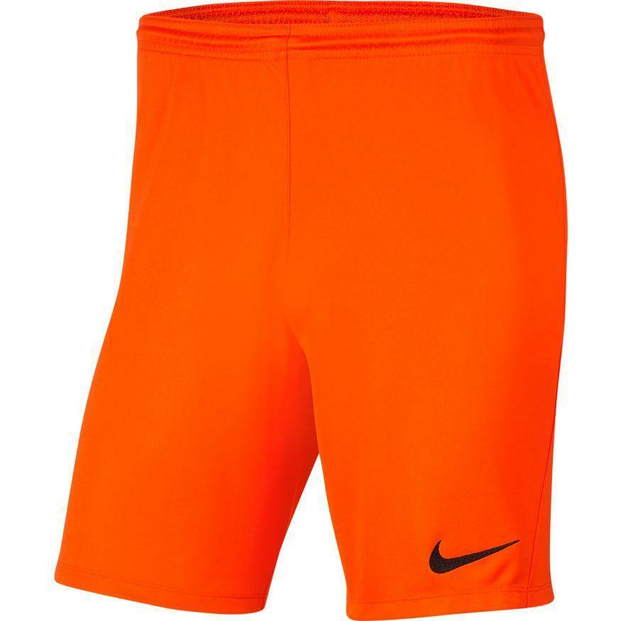 nike nike pantaloncino calcio park 3 uomo arancio - foto 1