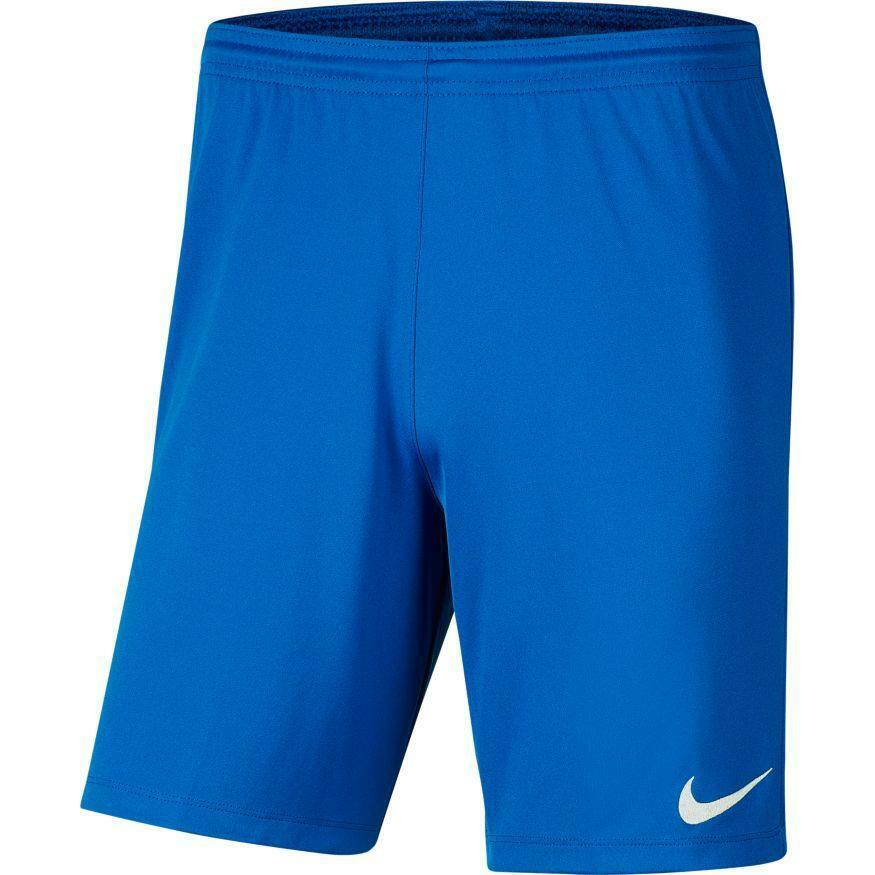 nike nike pantaloncino park 3 calcio  bambino azzurro - foto 1