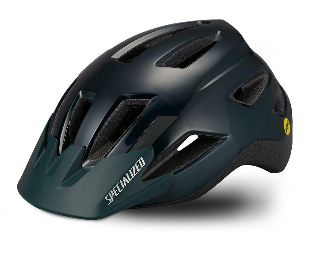 specialized specialized casco bambino shuffle led  mips verde marino - foto 1