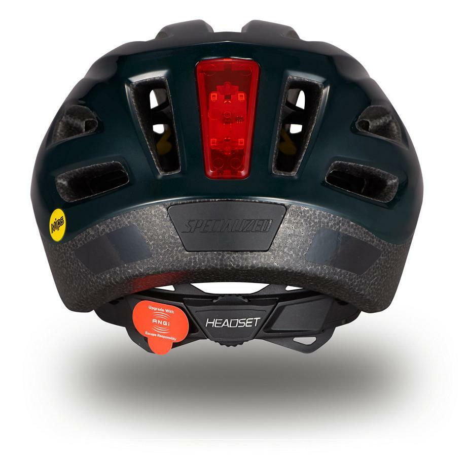 specialized specialized casco bambino shuffle led  mips verde marino - foto 2