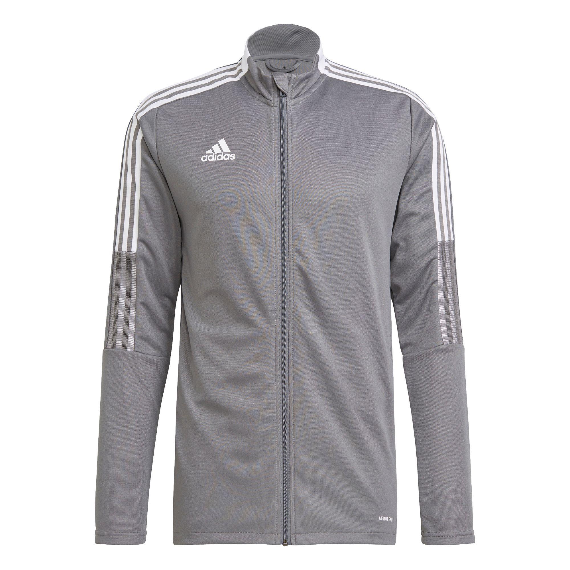 adidas adidas giacca tiro21  jkt grigio uomo - foto 1