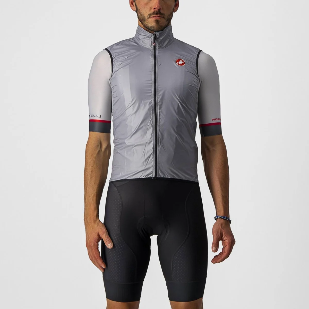 castelli castelli gilet aria vest - silver gray 4520057-870 - foto 1