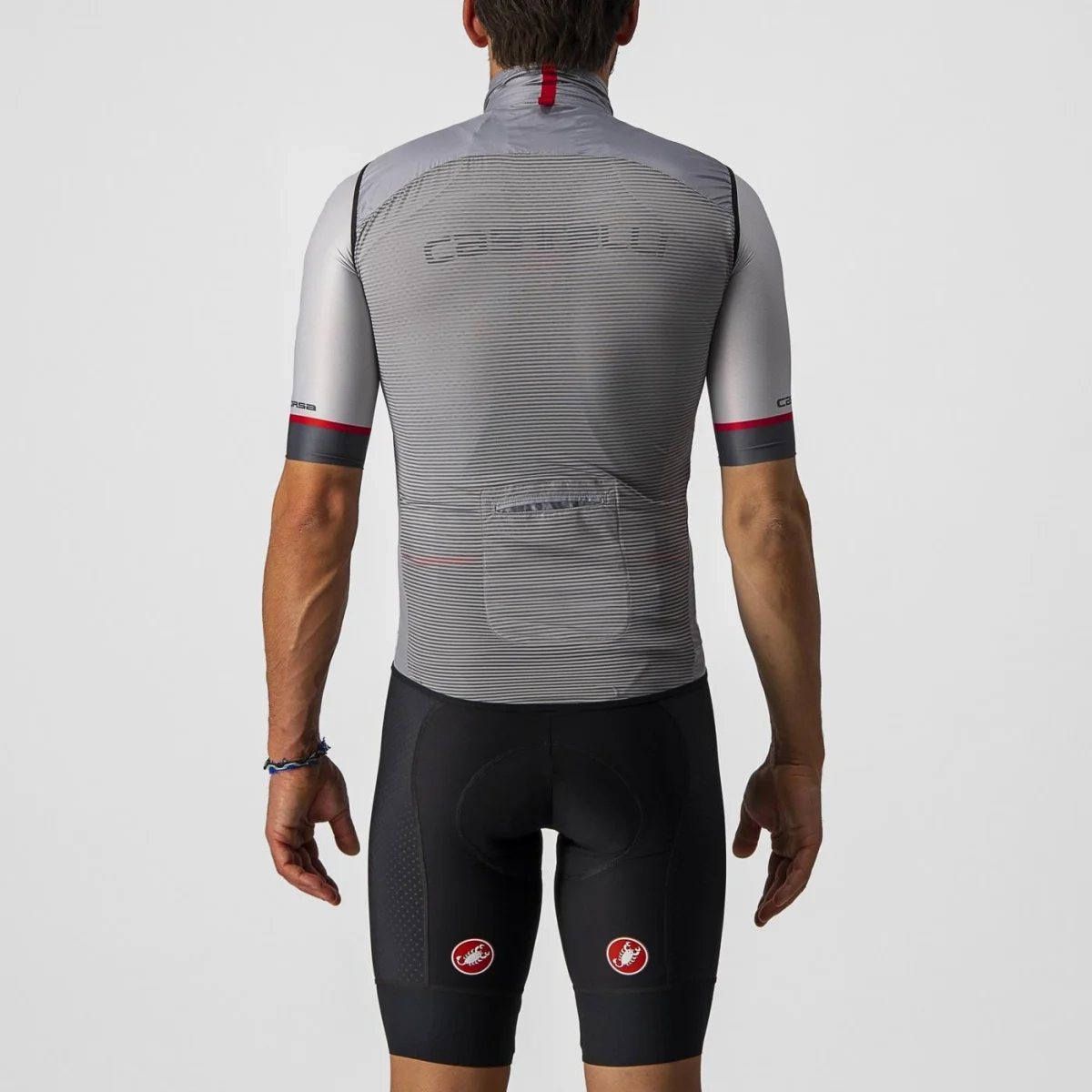 castelli castelli gilet aria vest - silver gray 4520057-870 - foto 2