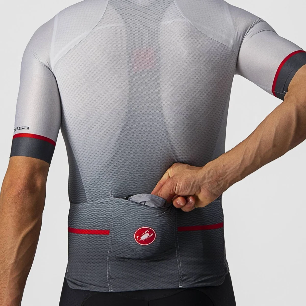 castelli castelli gilet aria vest - silver gray 4520057-870 - foto 4