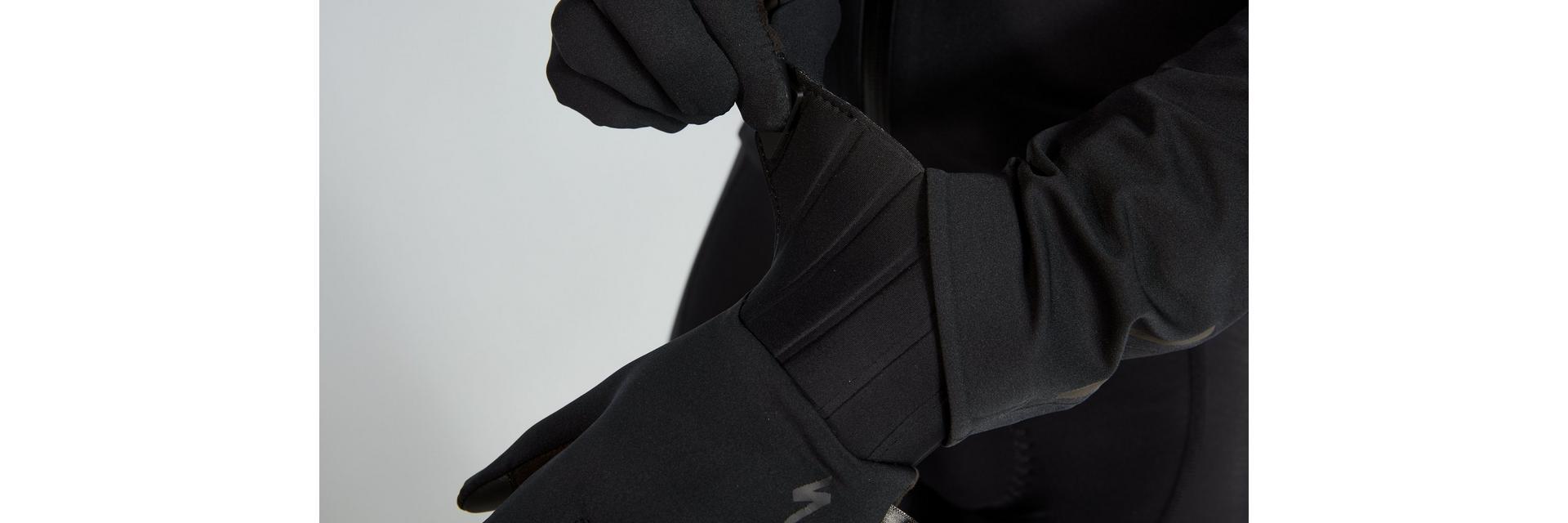 specialized guanti thermal uomo prime series - nero - foto 3