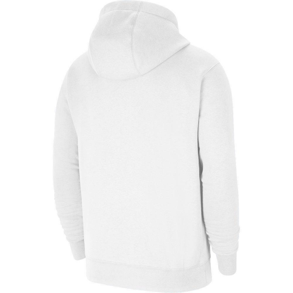 nike nike felpa cappuccio park 20 bianco - foto 2