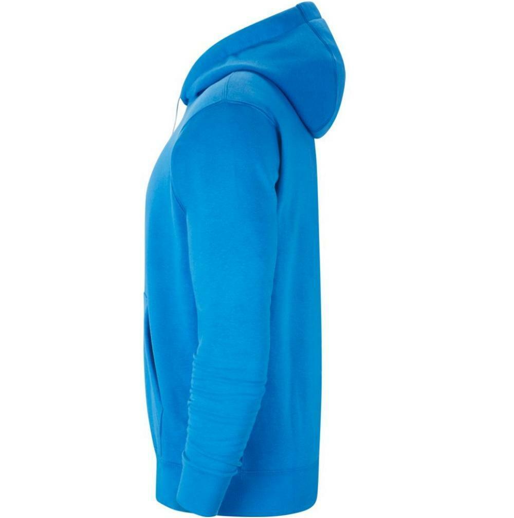 nike nike felpa cappuccio park 20 azzurro - foto 3