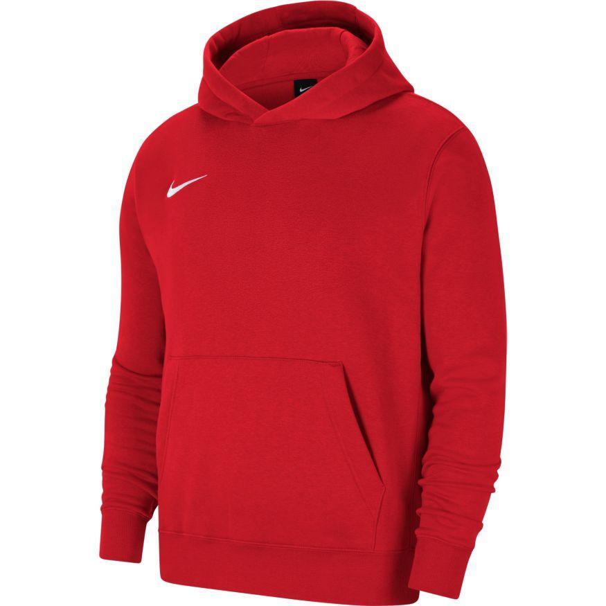 nike nike felpa cappuccio park 20 bambino red/white - foto 2