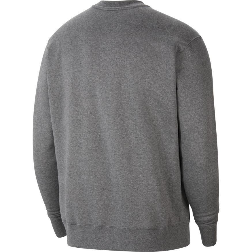 nike nike felpa girocollo park 20 grigio scuro - foto 2