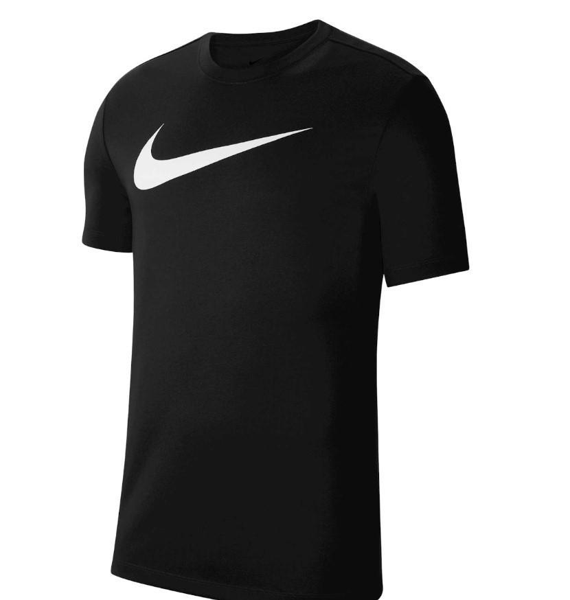 NIKE MAGLIA MANICA CORTA PARK 20 BAMBINO NERO BIANCO CW6941-010
