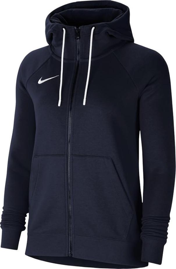nike felpa full-zip park 20 wmn - obsidian/white - foto 1