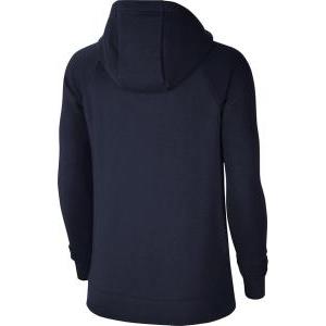 Felpa full-zip park 20 wmn - obsidian/white