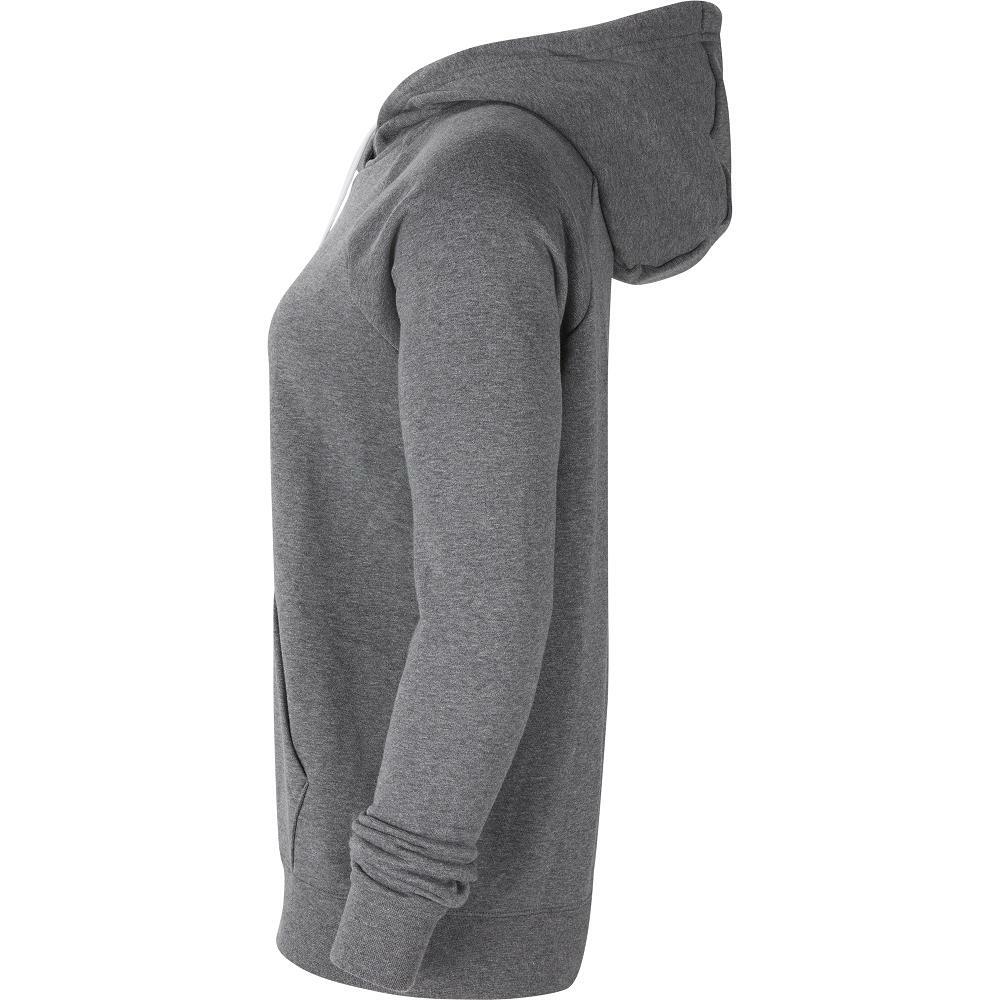 nike nike felpa cappuccio park 20 wmn grigio scuro - foto 2
