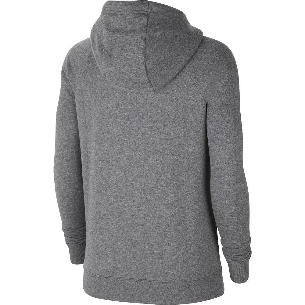 nike nike felpa cappuccio park 20 wmn grigio scuro - foto 3