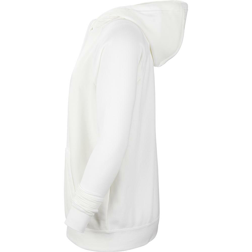 nike nike felpa cappuccio park 20 wmn bianco - foto 2