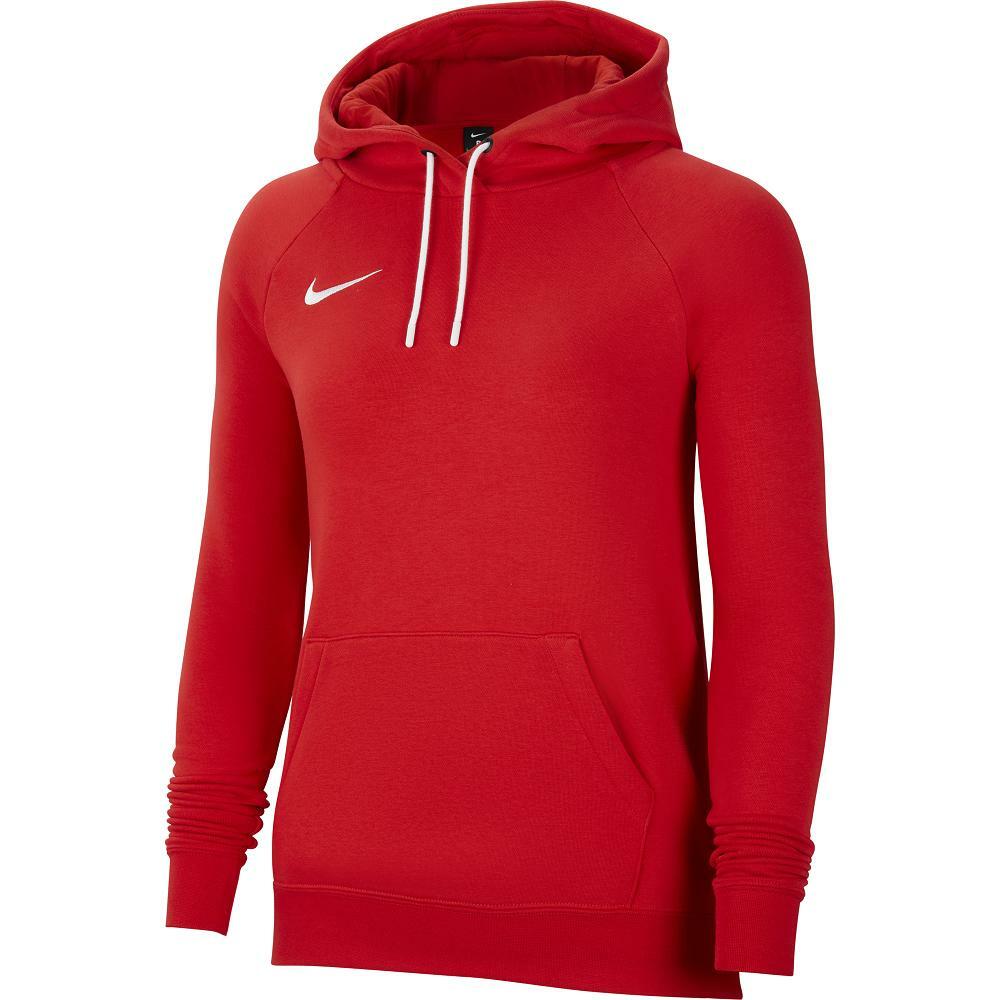 nike nike felpa cappuccio park 20 wmn rosso - foto 1