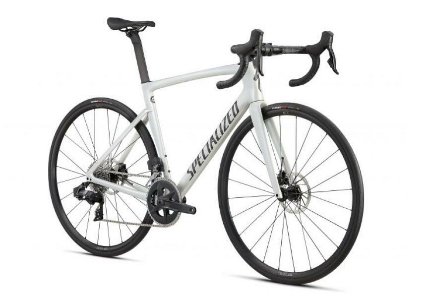 specialized specialized bici tarmac sl7 comp - bianco argento/fumo - foto 3