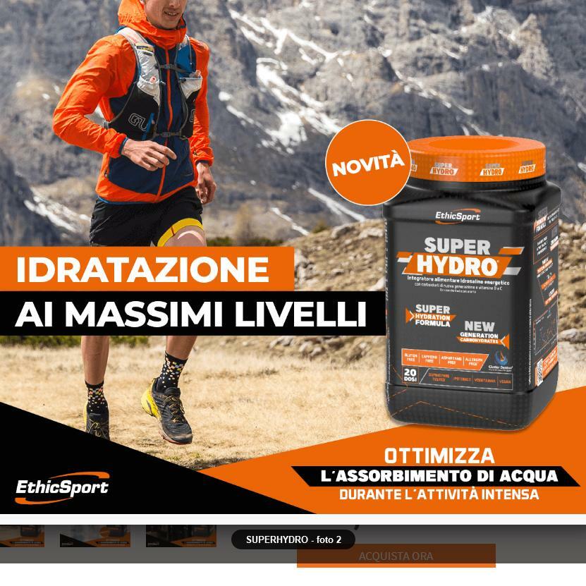 ethic sport ethicsport superhydro bar da 500gr limone - foto 4