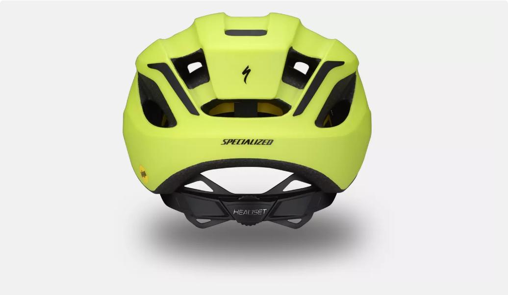 specialized specialized casco align 2 mips giallo fluo' nero refl - foto 3