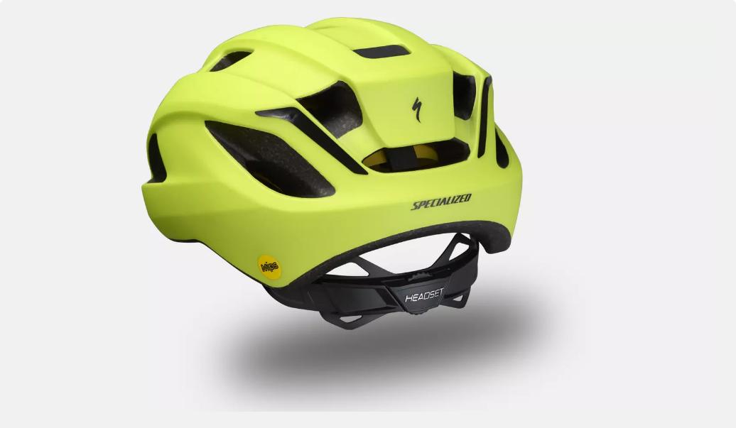specialized specialized casco align 2 mips giallo fluo' nero refl - foto 4