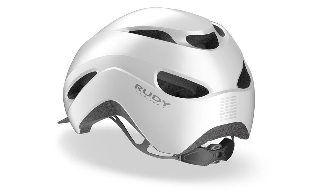 rudyproject rudy project casco central white matte - foto 3