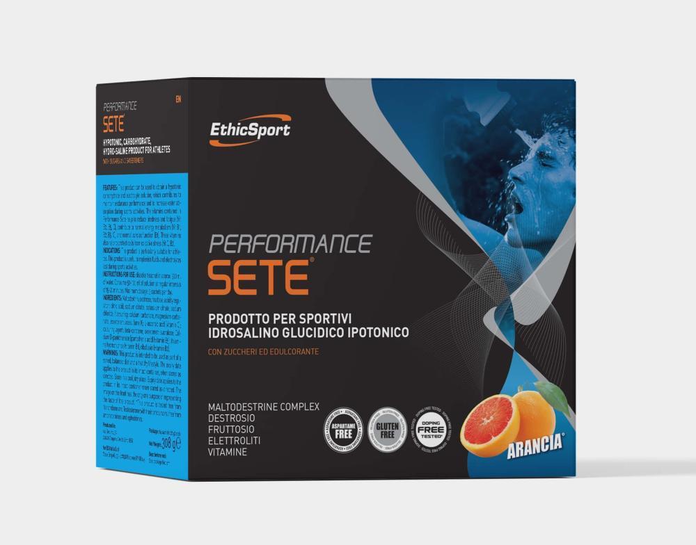 ethic sport ethicsport sali minerali performance sete arancia - foto 1