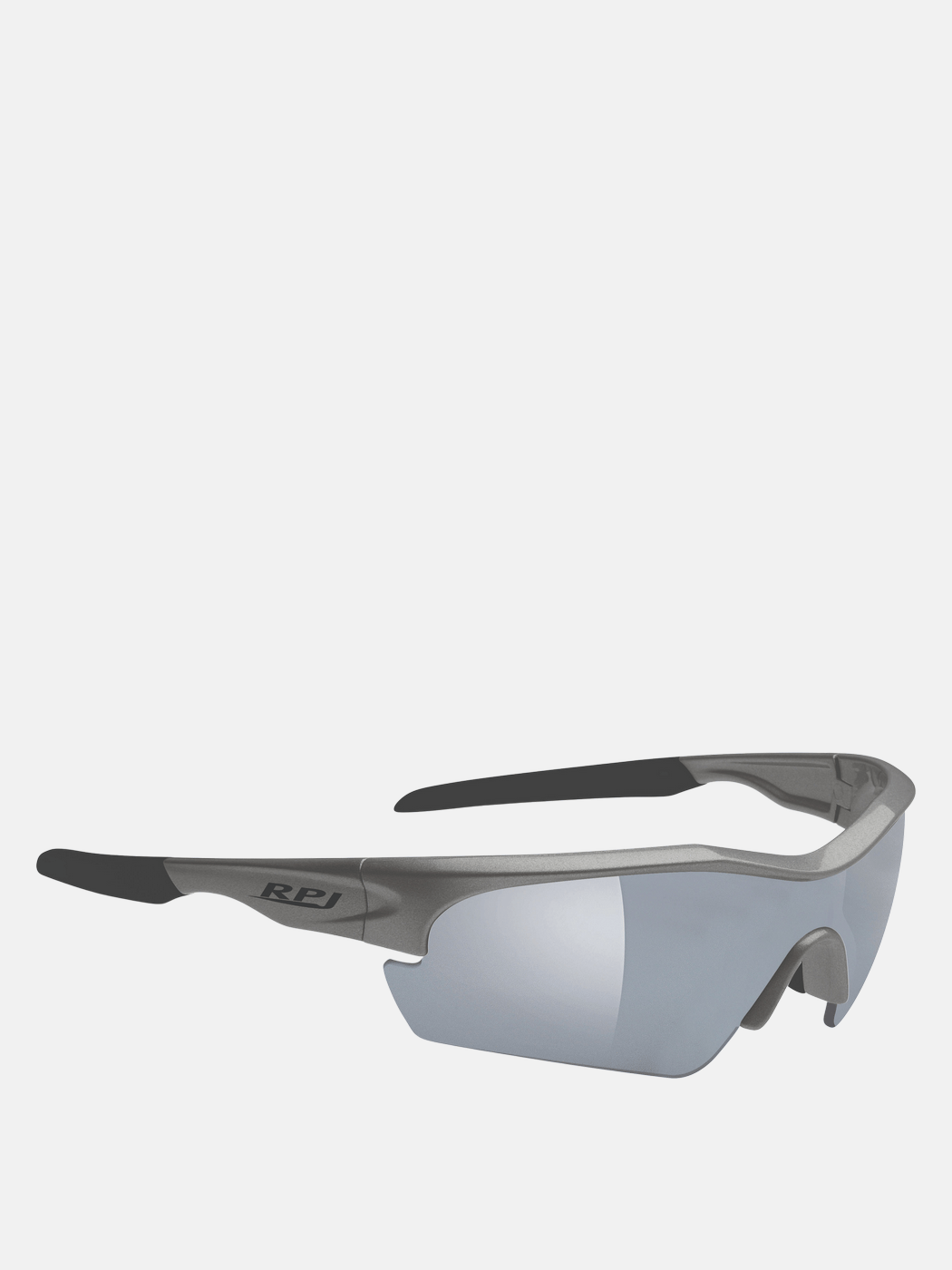 rpj rpj occhiali corey shiny silver/black- las. black - foto 1