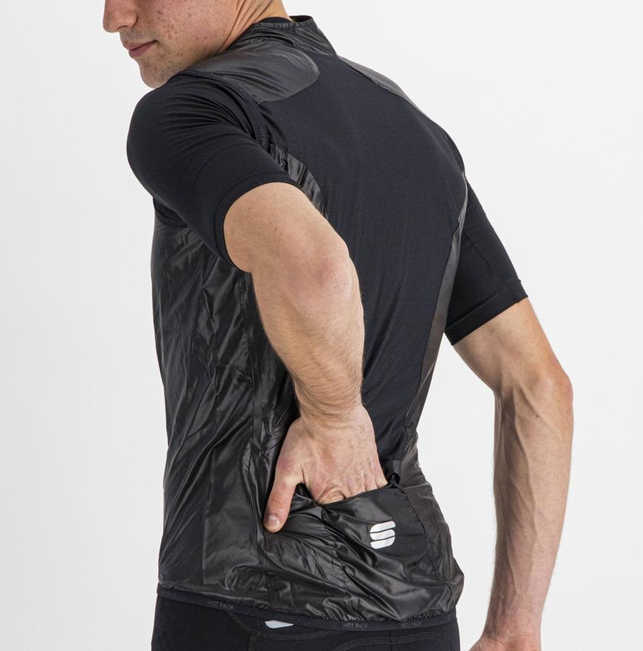 sportful sportful antivento smanicato hot pack easylight vest nero - foto 4