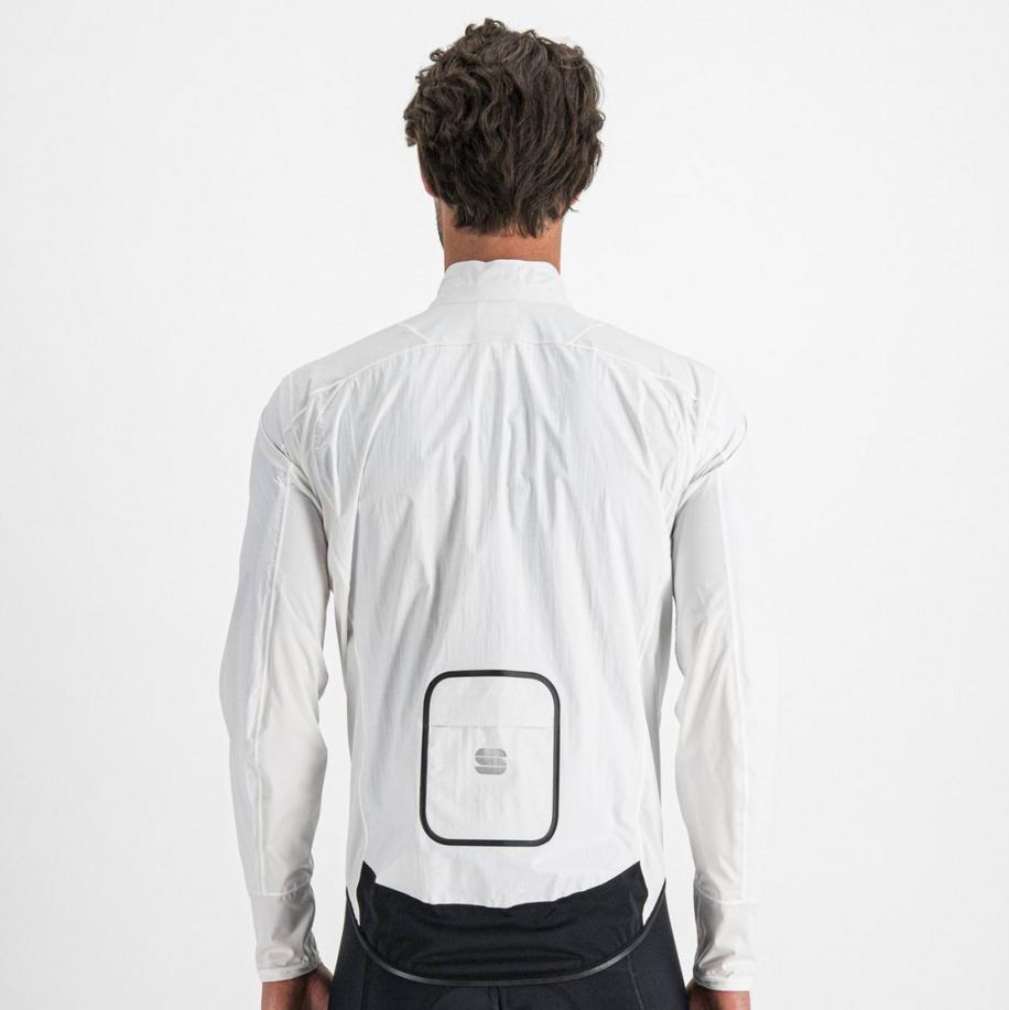 sportful sportful antivento hot pack no rain jacket bianco - foto 2