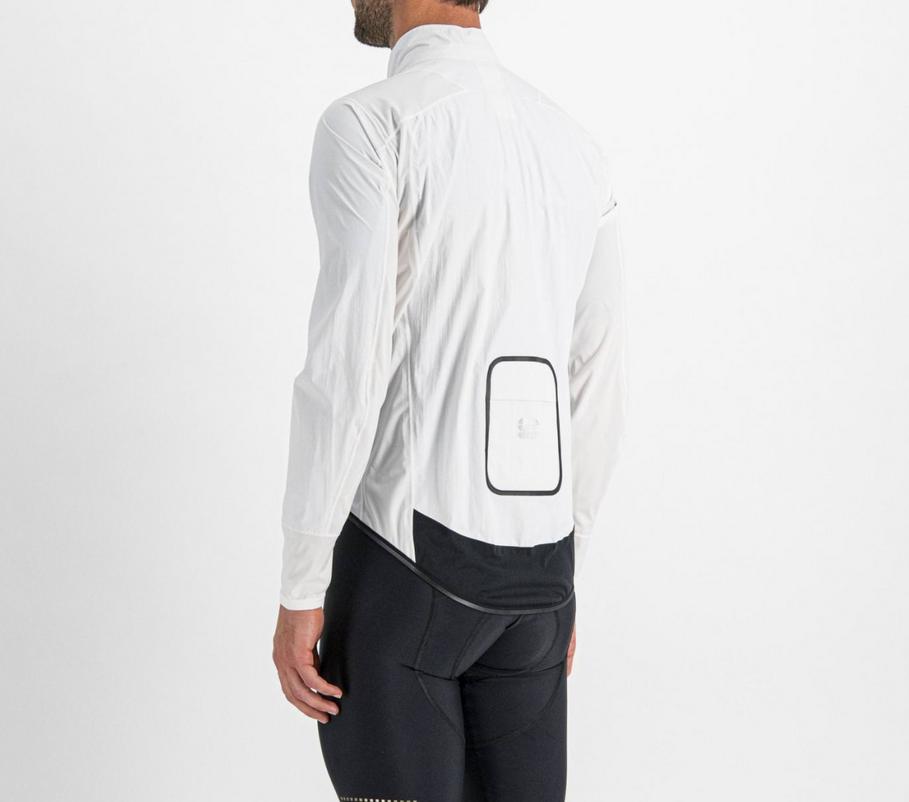 sportful sportful antivento hot pack no rain jacket bianco - foto 4