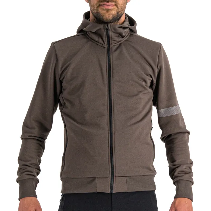 sportful sportful giara hoodie - cacao - foto 1