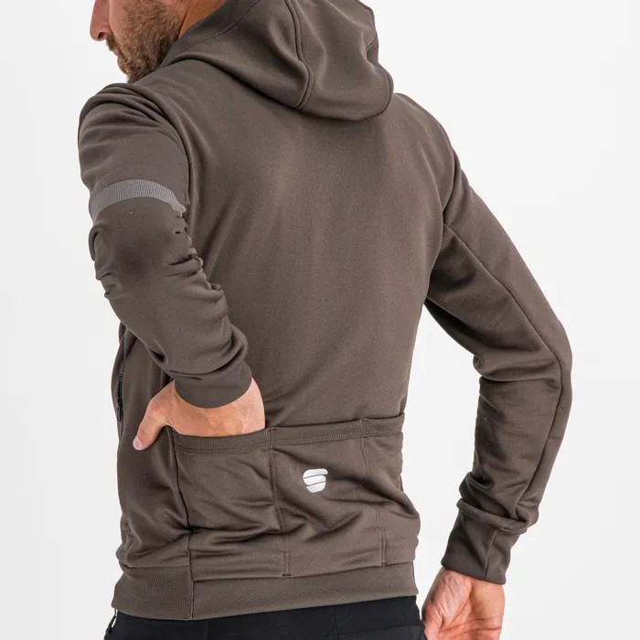 sportful sportful giara hoodie - cacao - foto 3