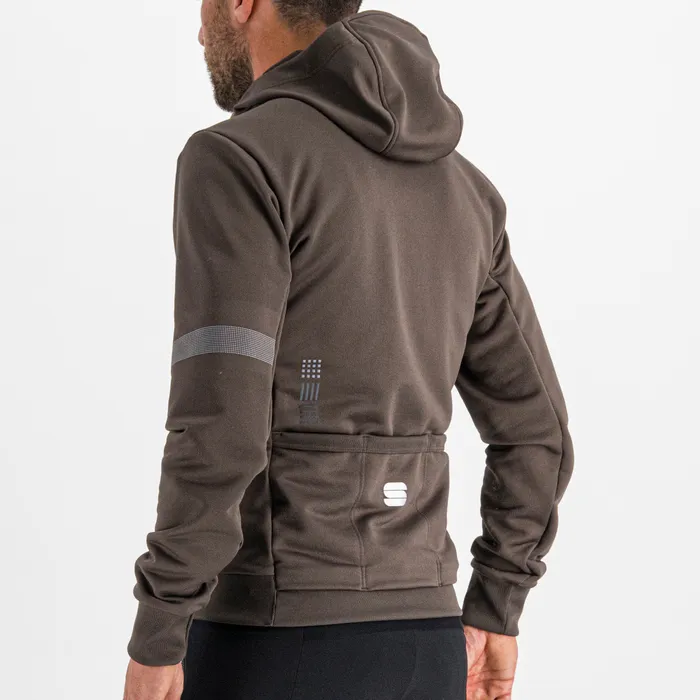 sportful sportful giara hoodie - cacao - foto 4