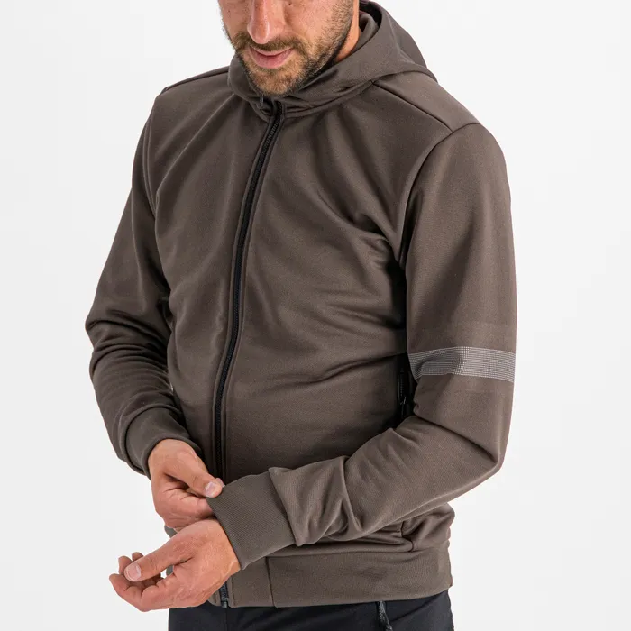 sportful sportful giara hoodie - cacao - foto 5